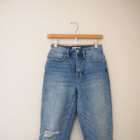 !! Madewell The Perfect Vintage Jean in Parnell Wash Comfort Stretch Edition - Picture 6 of 9